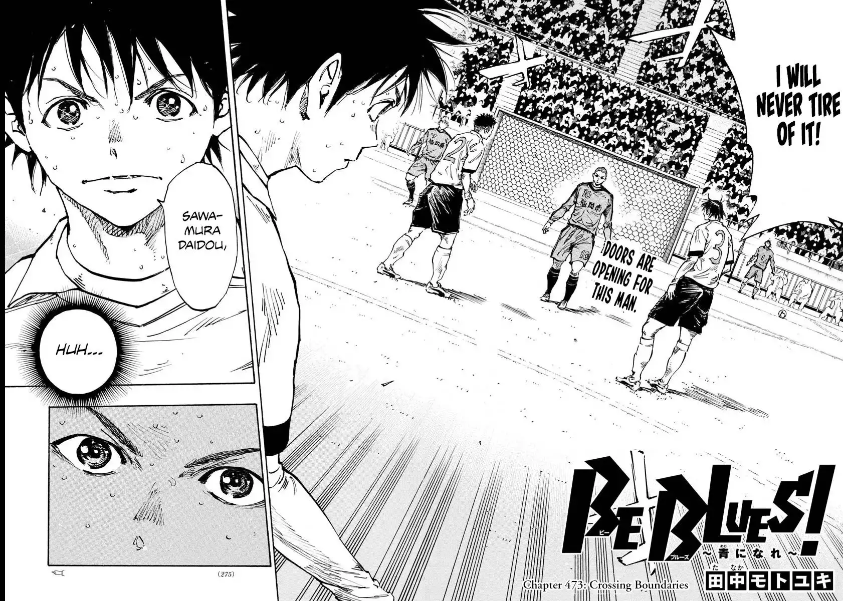 BE BLUES ~Ao ni nare~ Chapter 473 3